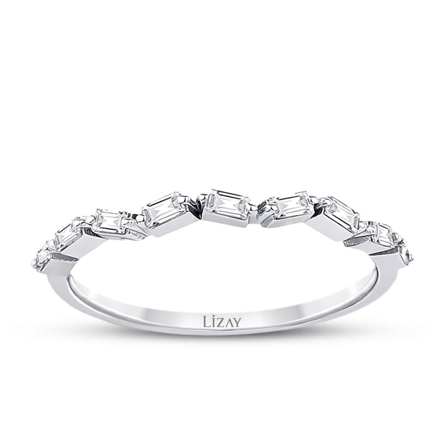 0.20 Carat Diamond Baguette Ring