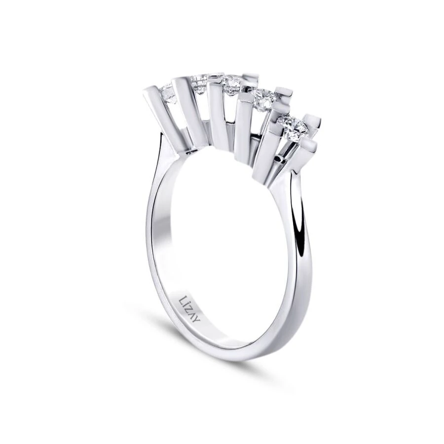0.30 Carat Diamond Five-Stone Ring