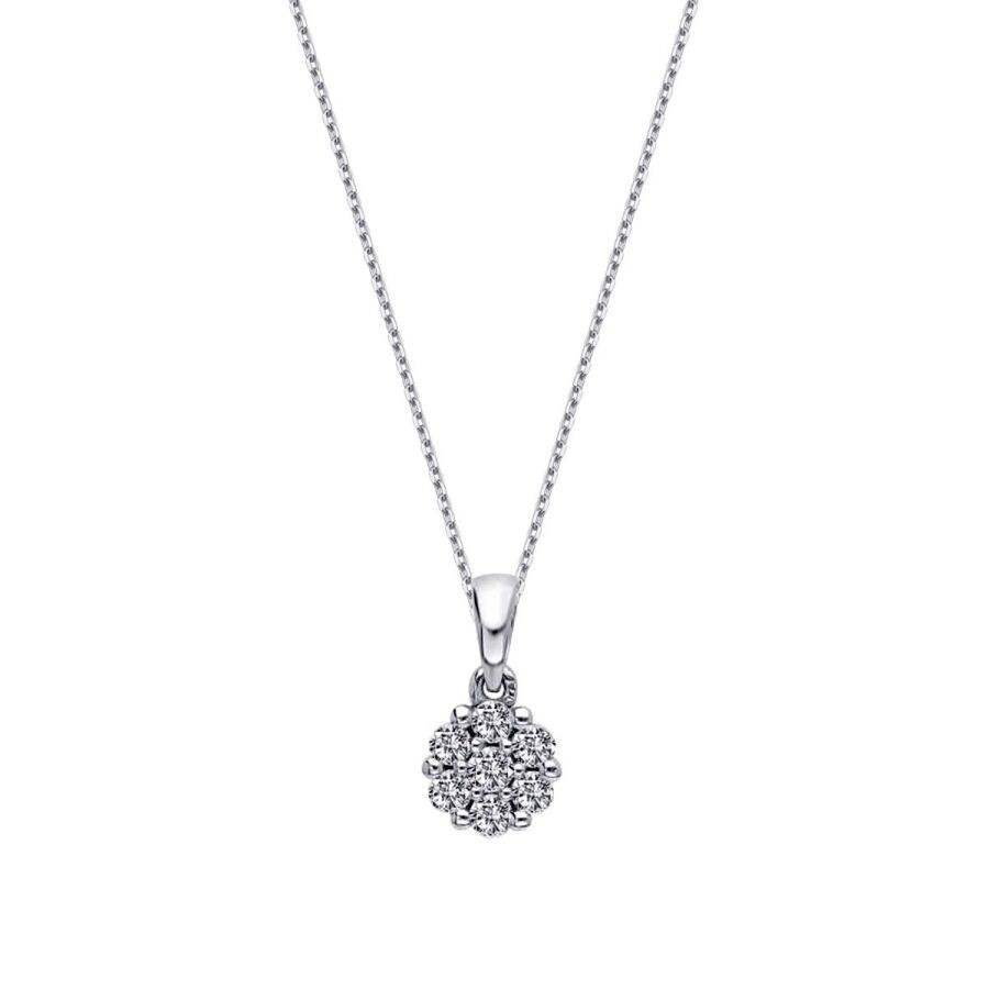 0.19 Carat Diamond Necklace