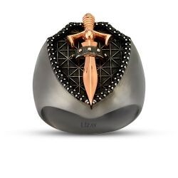 Lizay Fuego Men's Ring