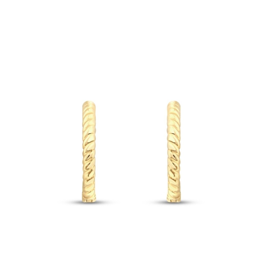 Gold Twist Creolen