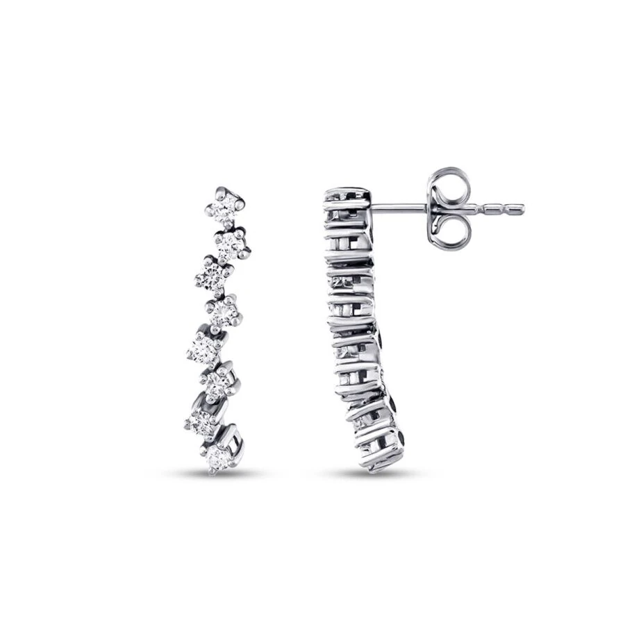 0.44 Carat Diamond Trend Earrings