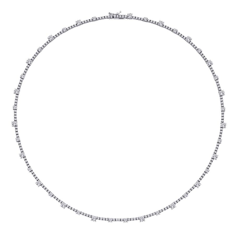 5.42 Carat Diamond Aurora Necklace