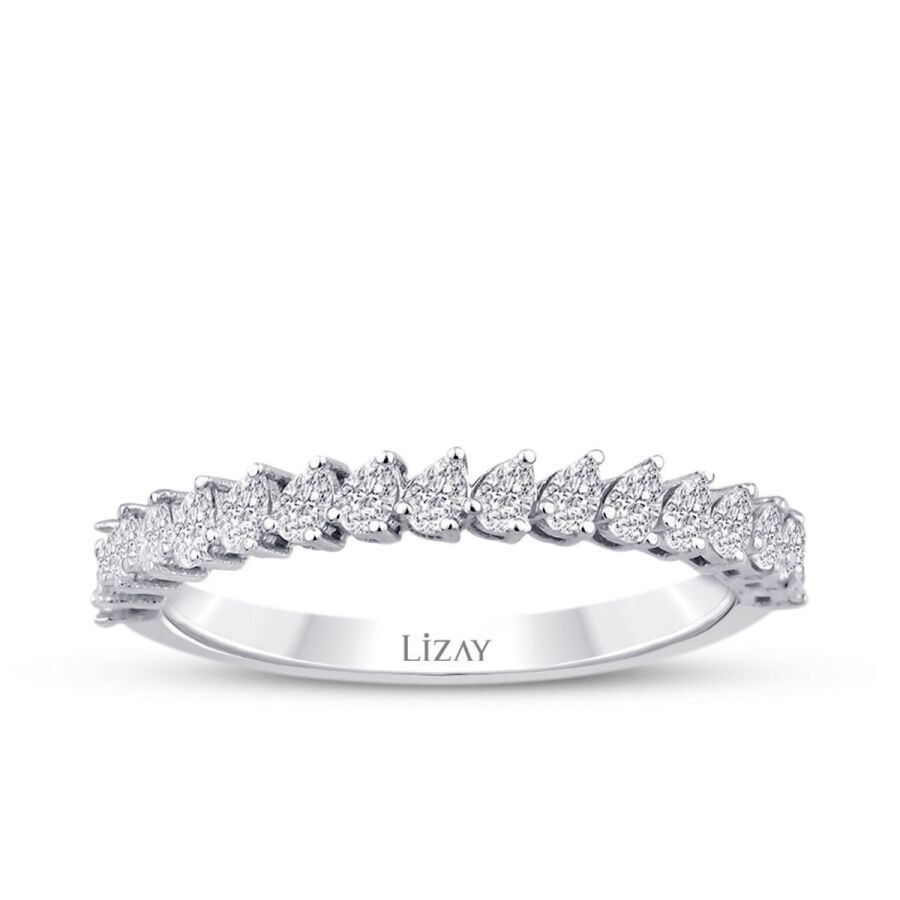 0.55 Carat Diamond Half-Eternity Ring