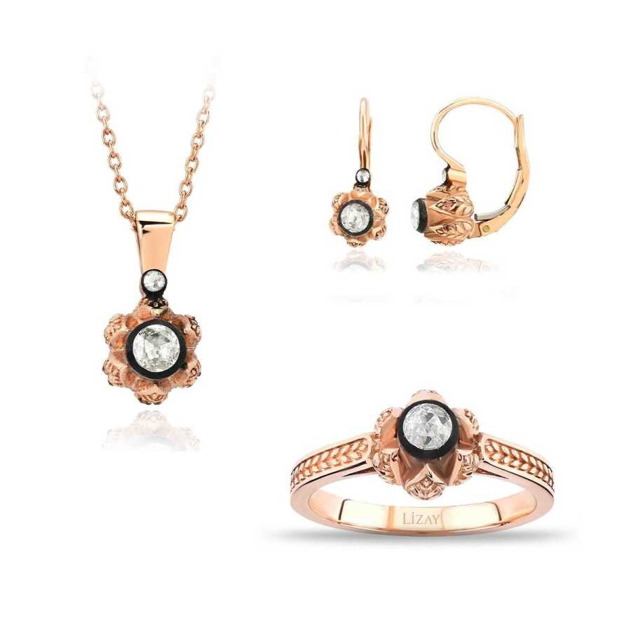 0.54 Carat Diamond Solitaire Set