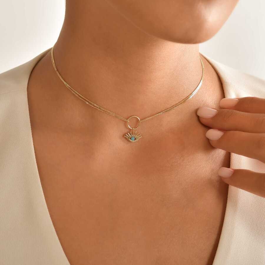 Golden Eye Choker