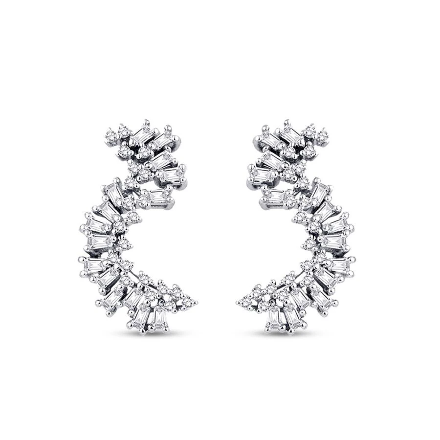 0.74 Carat Diamond Trend Earrings