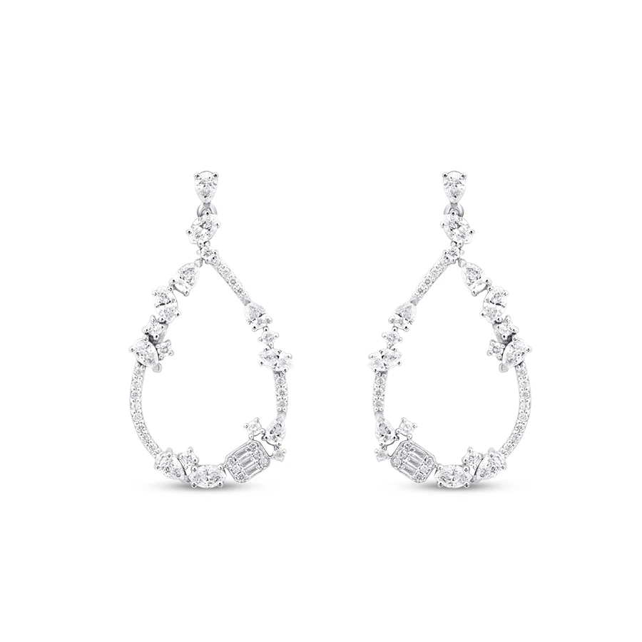 1.07 Carat Diamond Trend Earrings