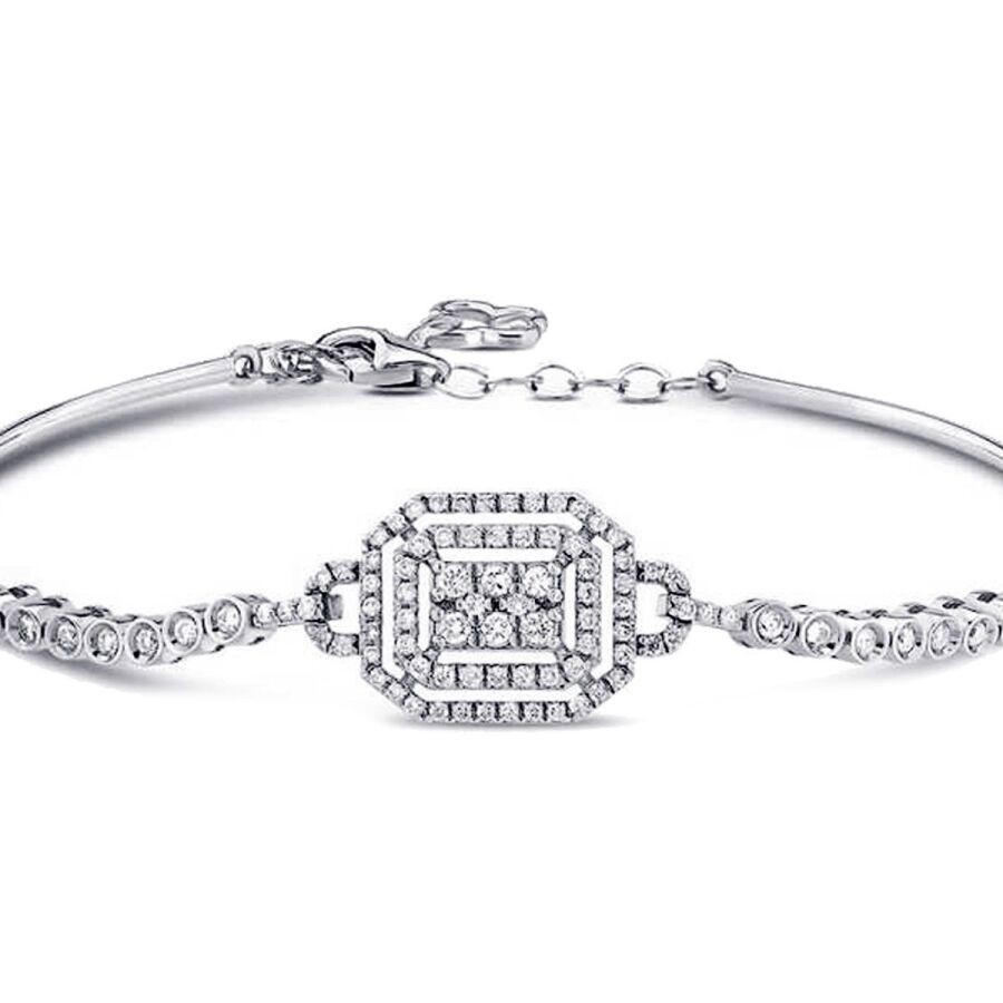 0.50 Carat Diamond Bangle