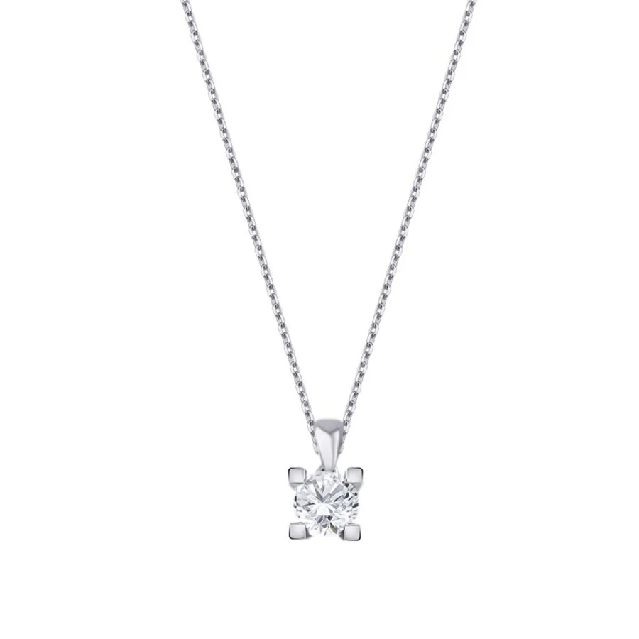 0.40 Carat Diamond Solitaire Necklace