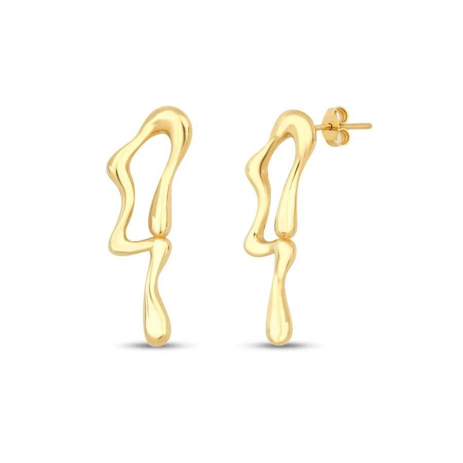 Gold Designer Earrings