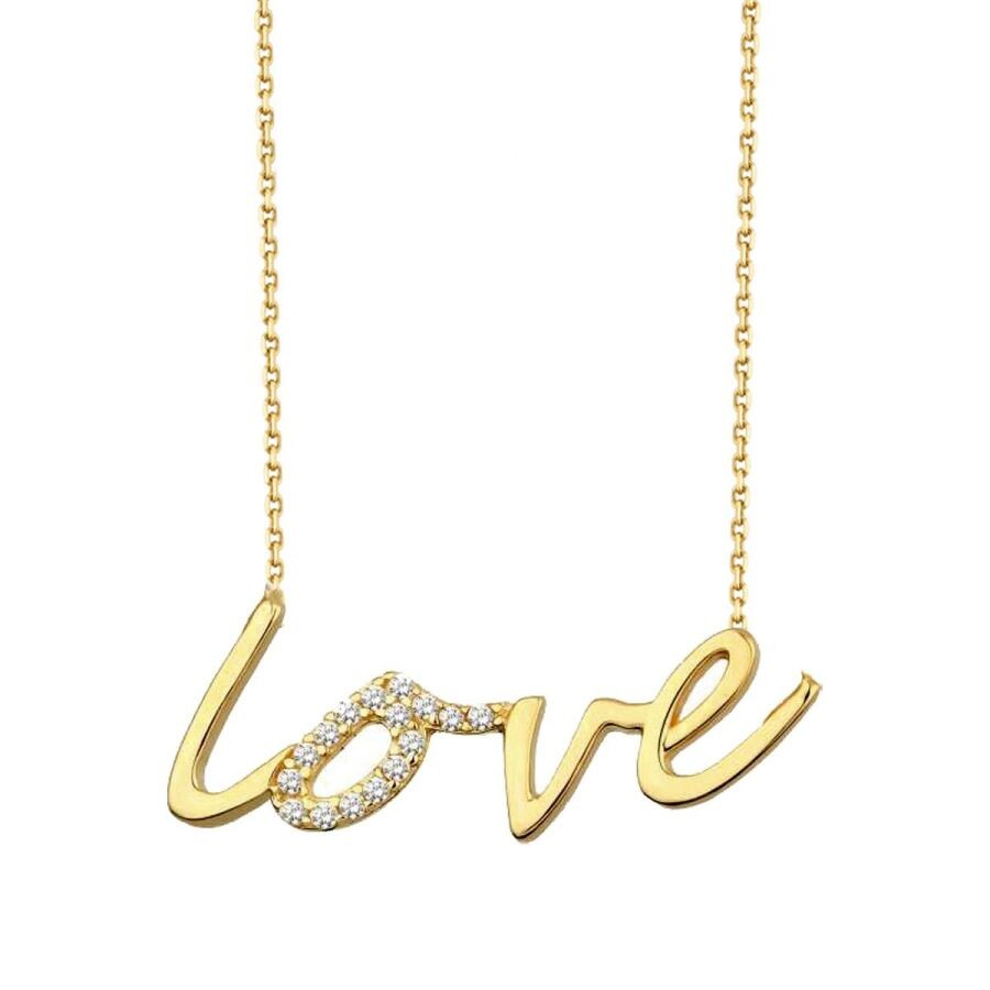 Gold Love Necklace