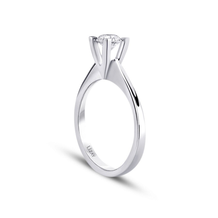 0.20 Carat Diamond Round Solitaire Engagement Ring