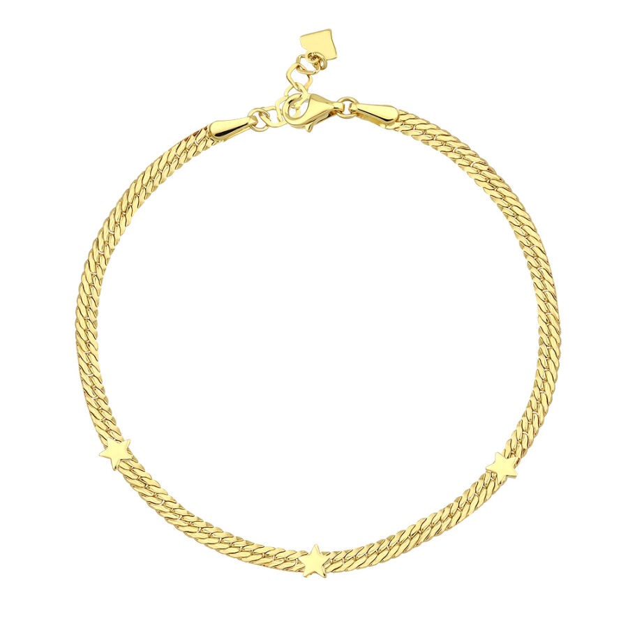 Gold Star Bracelet