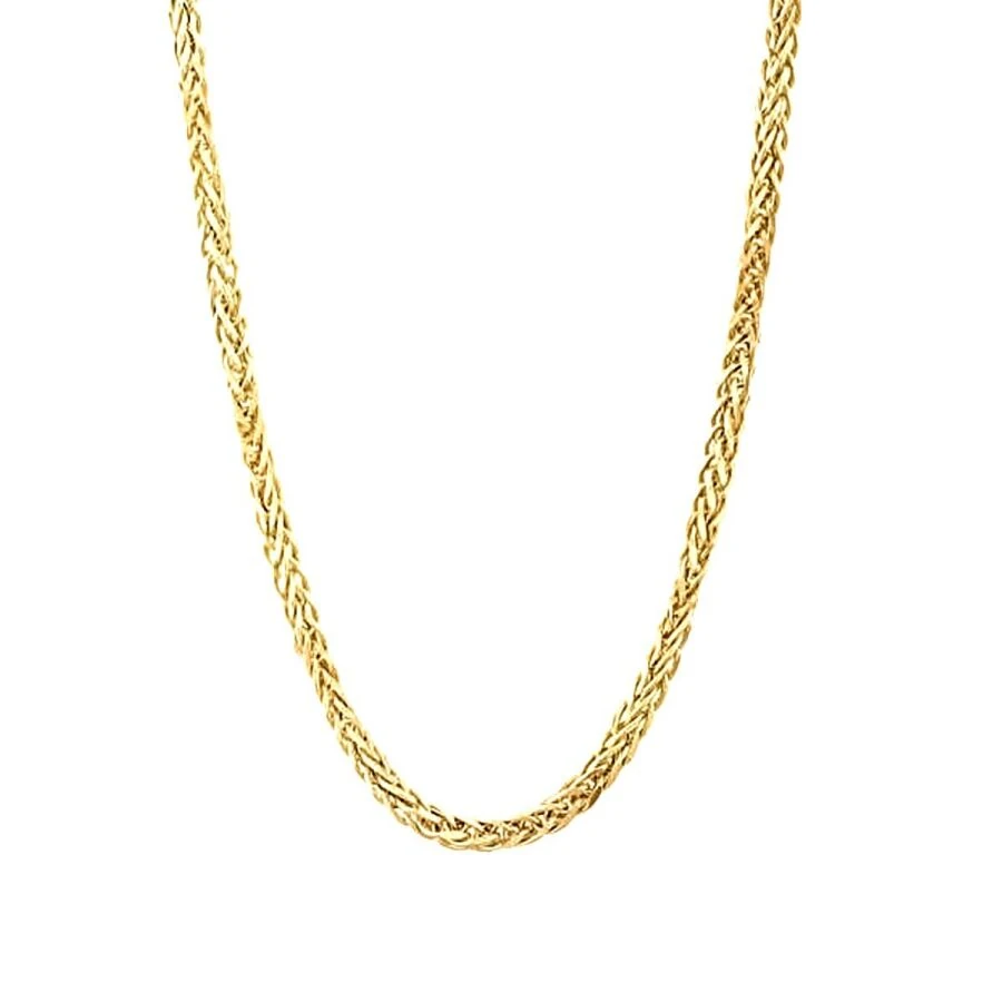 Gold Twist Chain Necklace