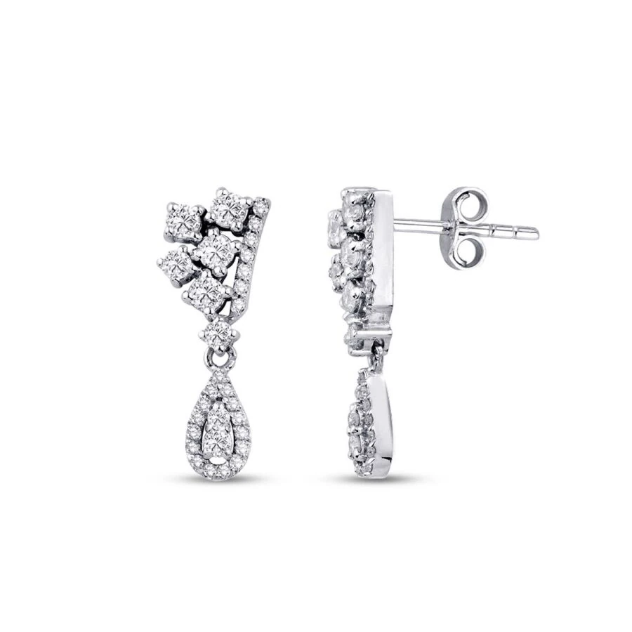 0.64 Carat Diamond Trend Earrings