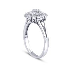 0.64 Carat Baguette Diamond Ring