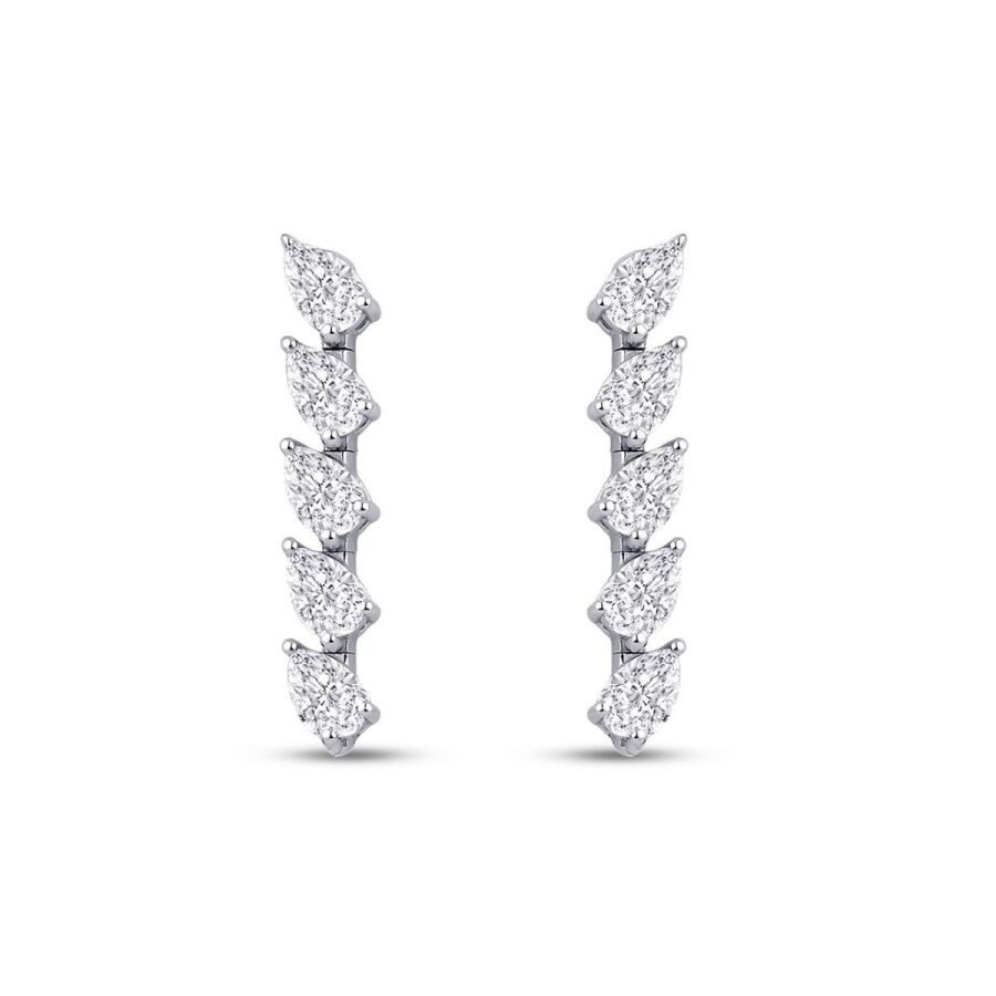 2.36 Carat Diamond Aurora Earrings