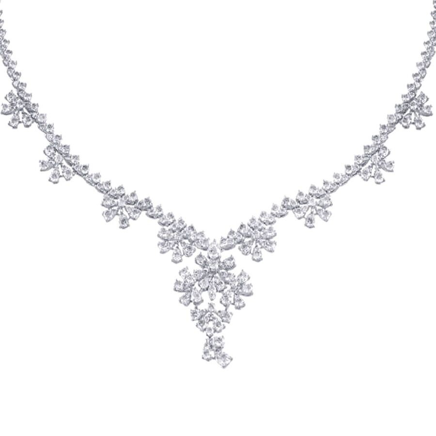 10,43 Karat Diamant Halskette