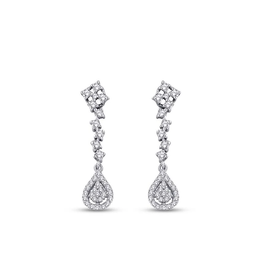 0.61 Carat Diamond Trend Earrings