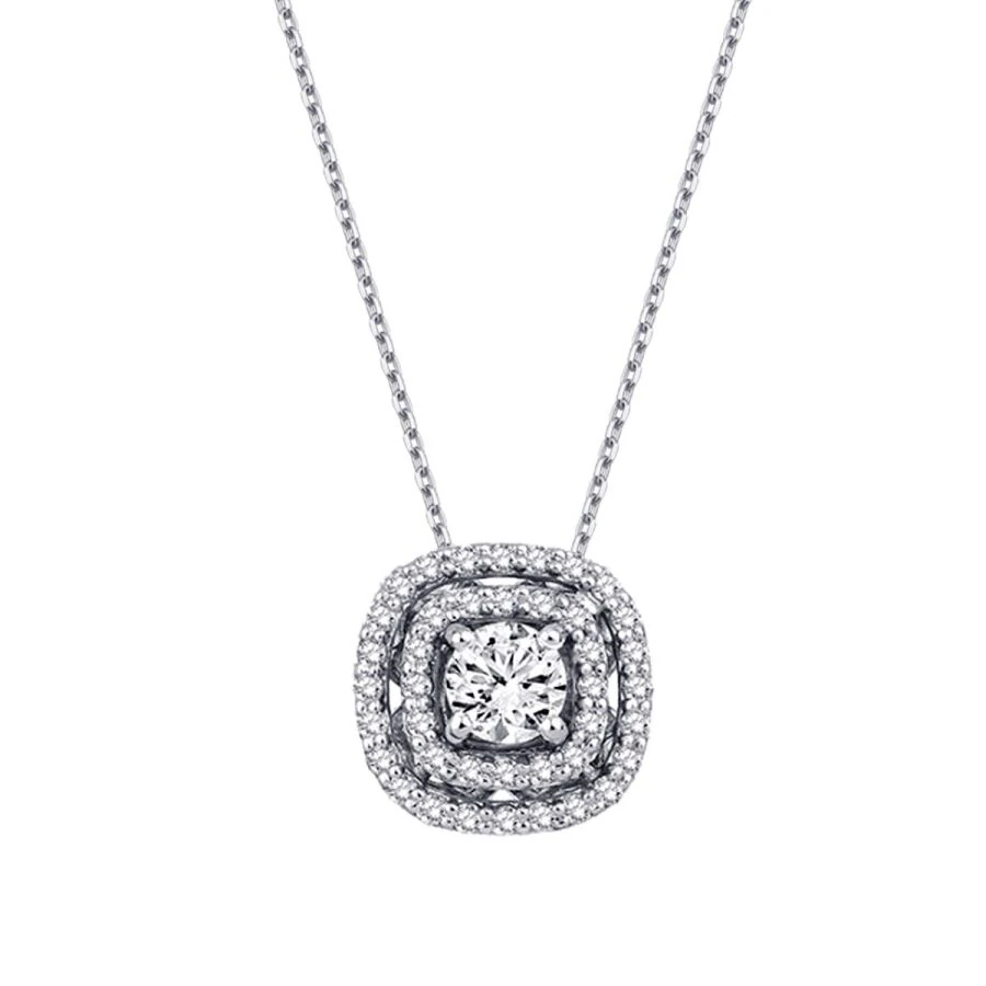 0.41 Carat Diamond Trend Necklace