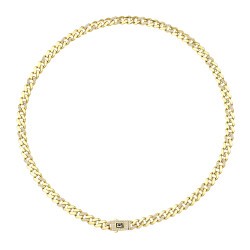 Gold Stone Gourmet Necklace