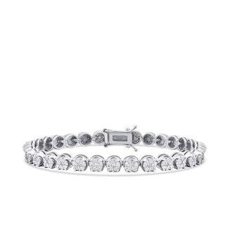 2.20 ct. Diamant Tennis Armband