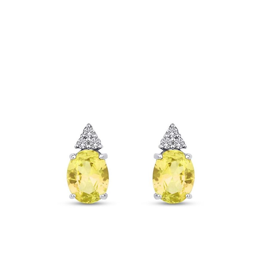 2.72 Carat Diamond Fancy Earrings