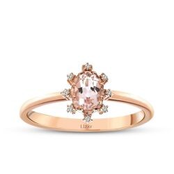 0.44 Carat Diamond Colored Stone Ring