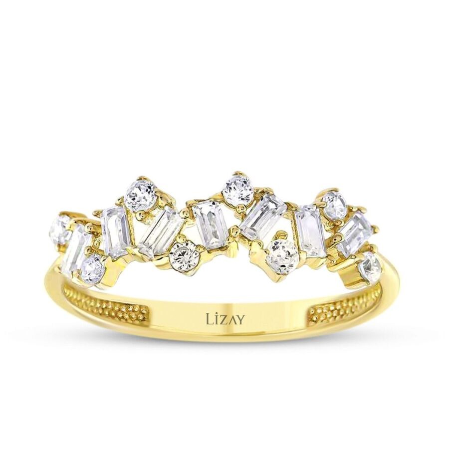 Gold Baguette Ring