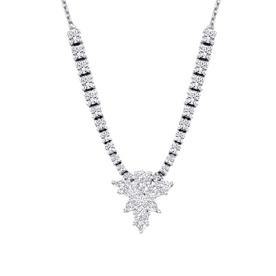 0.93 Carat Diamond Trend Necklace