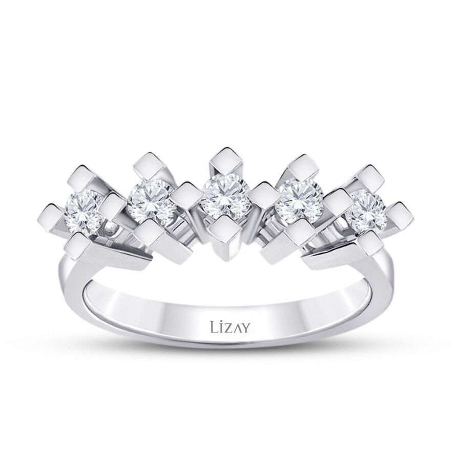 0.60 Carat Diamond Five-Stone Ring