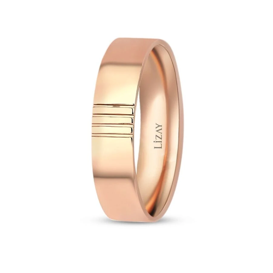 Rose Gold Wedding Band