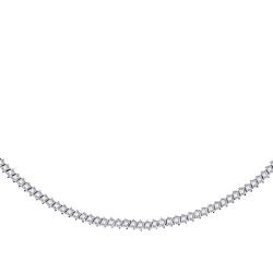 6,87 Karat Diamant Tennis Halskette