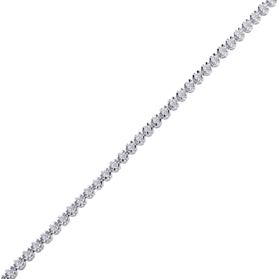 0.96 Carat Diamond Tennis Bracelet