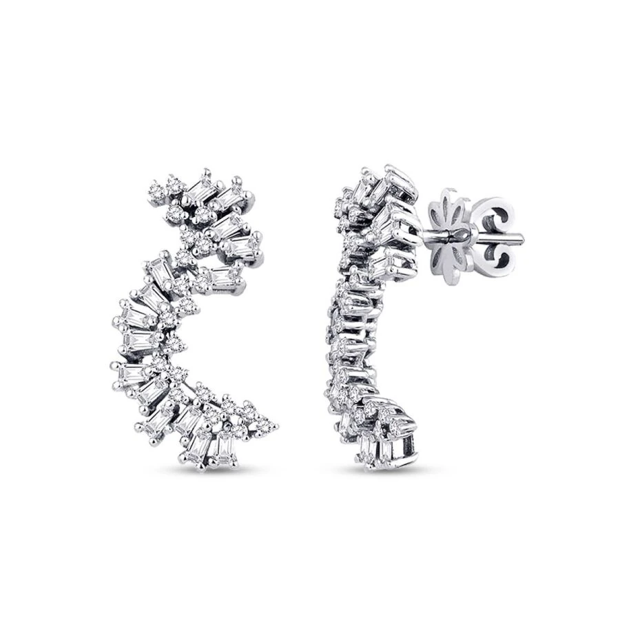 0.74 Carat Diamond Trend Earrings