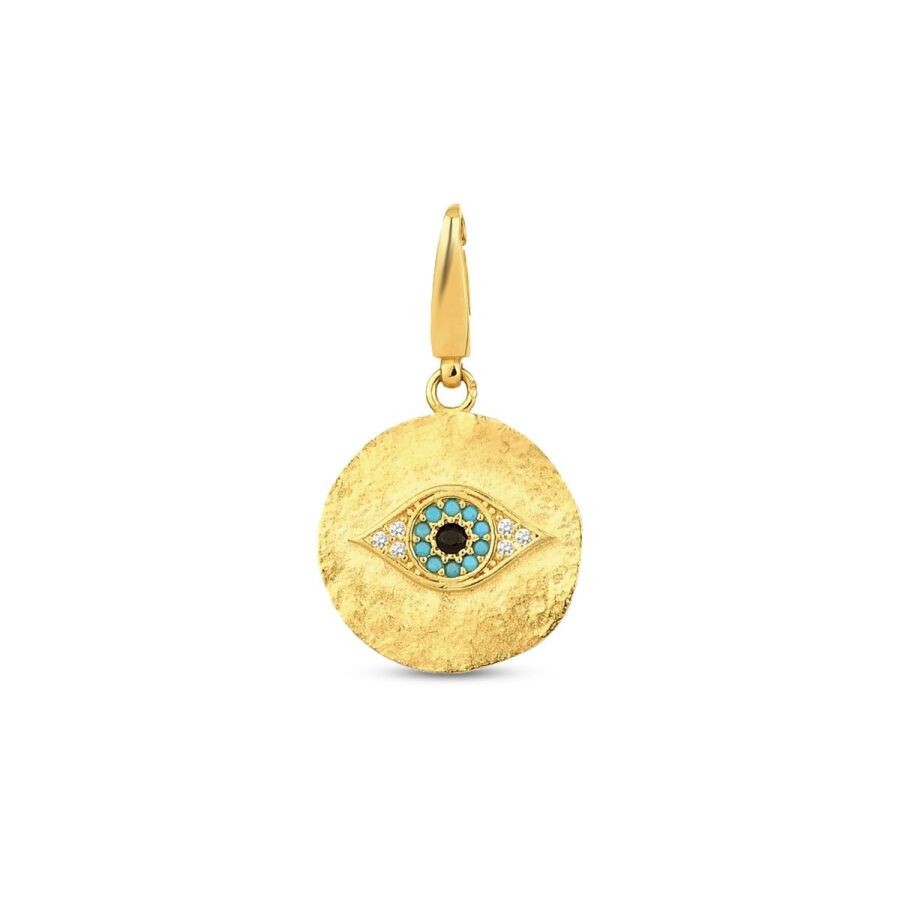 Gold Eye Charm