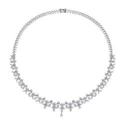 6,62 Karat Diamant Halskette