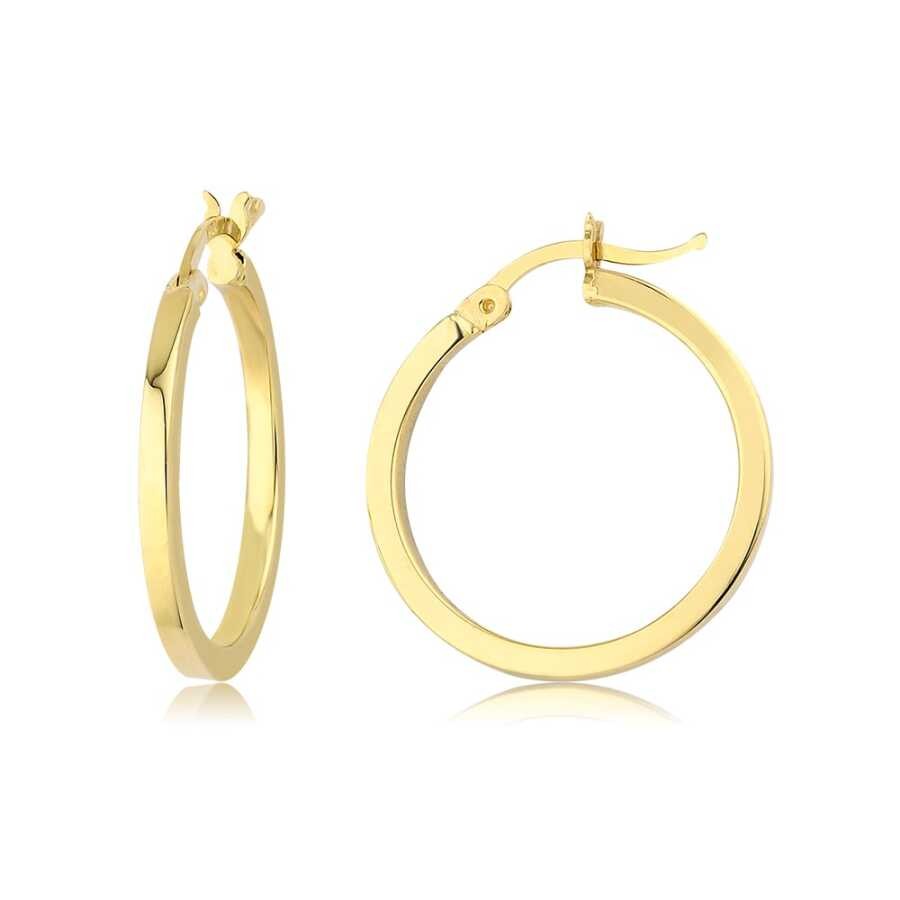 Gold Hoop Earrings