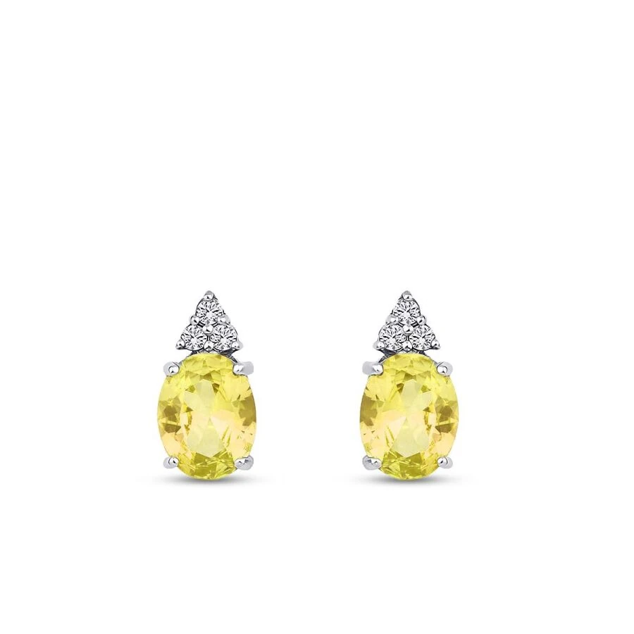 3.43 Carat Diamond Fancy Earrings