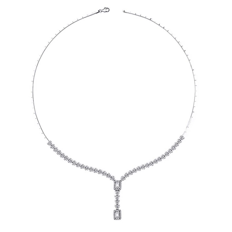 Gold Row Baguette Neckband