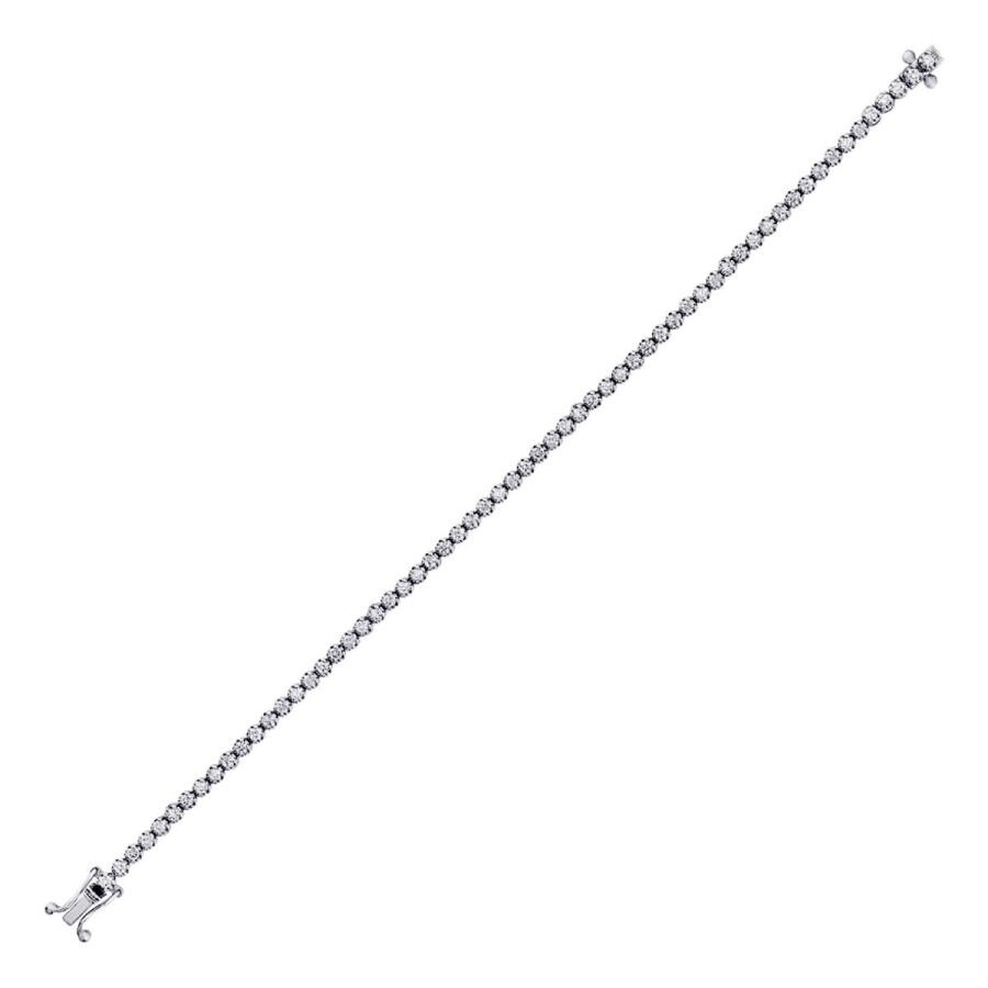 3.21 Carat Diamond Tennis Bracelet