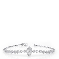 Gold Pear Bracelet