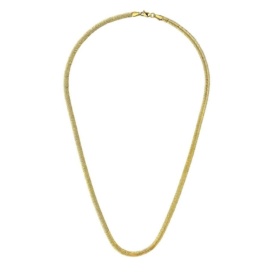 Gold Herringbone Chain