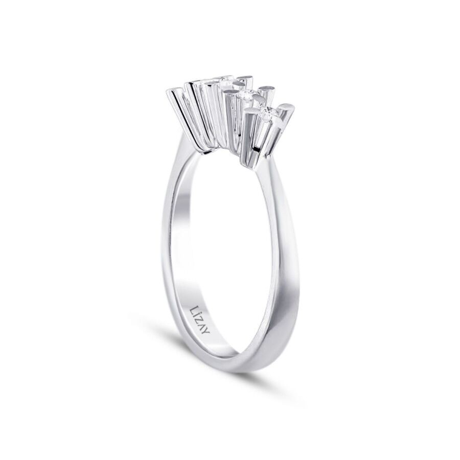 0.15 Carat Diamond Five-Stone Ring