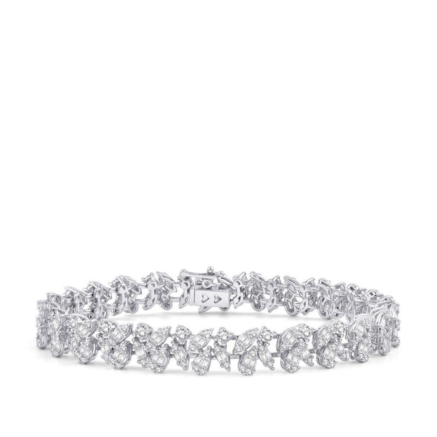 3,76 Karat Diamant Baguette Armband