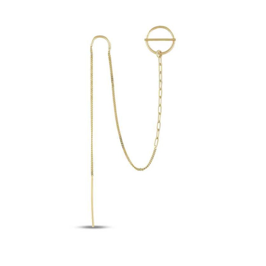 Gold Chain Earrings