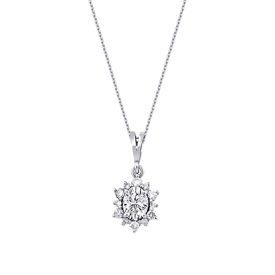0.49 Carat Diamond Trend Necklace