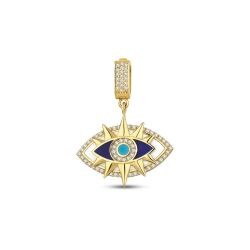 Golden Eye Charm