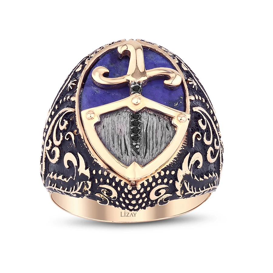 Gold Stone Men’s Ring
